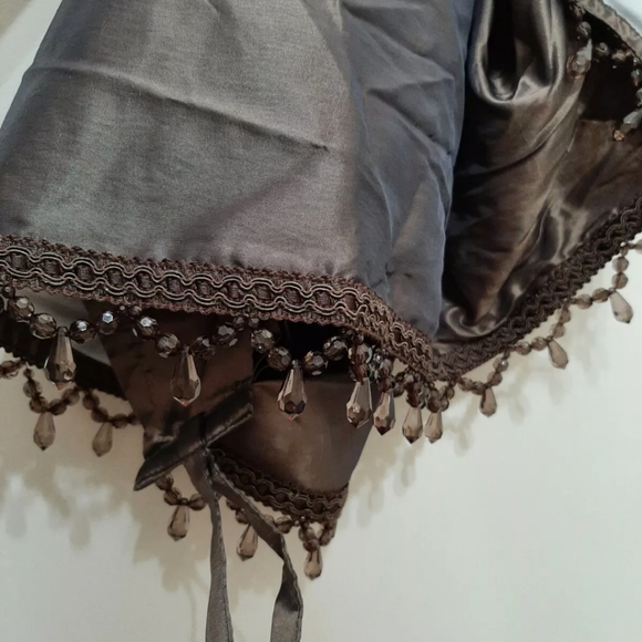 Peri Argentina crescent valance  chocolate (1 valance) - Picture 6 of 14